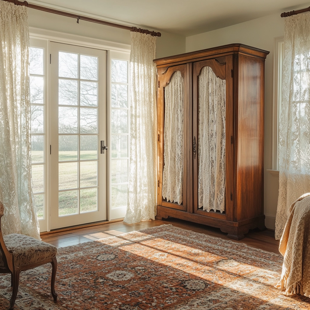 antique farmhouse bedroom 11