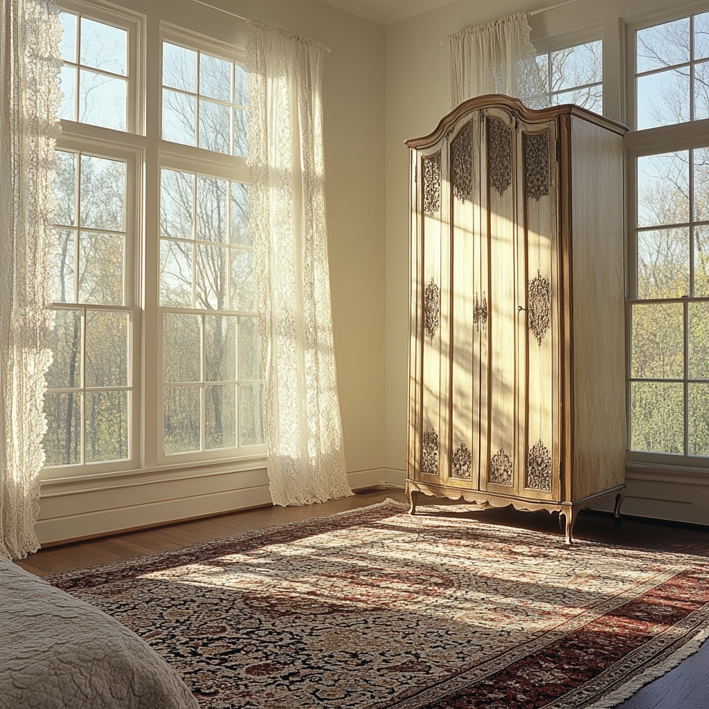 antique farmhouse bedroom 12