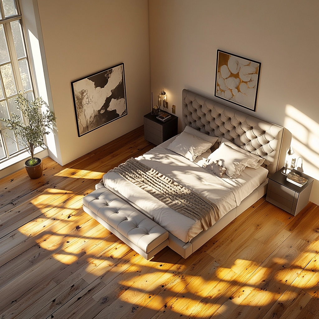 antique farmhouse bedroom 13