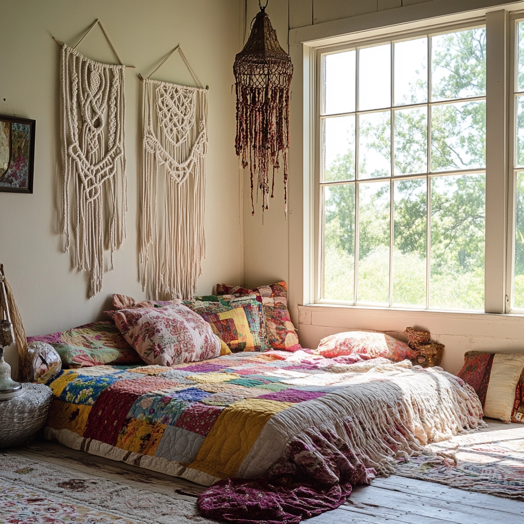 antique farmhouse bedroom 17