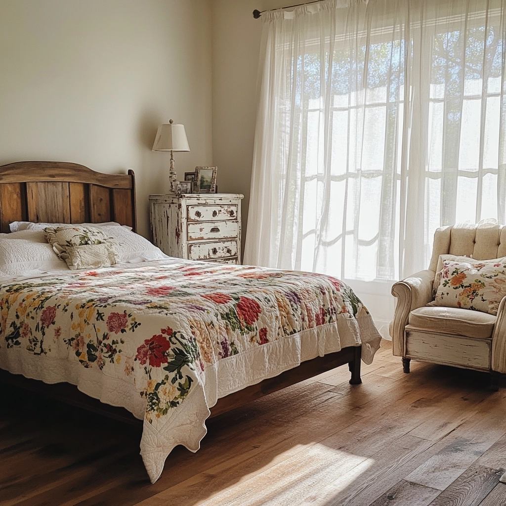 antique farmhouse bedroom 2