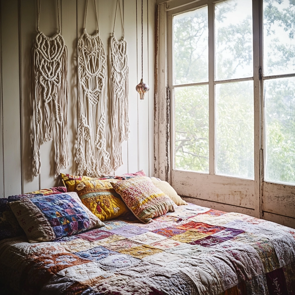 antique farmhouse bedroom 20