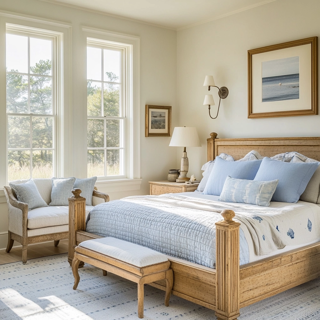antique farmhouse bedroom 26