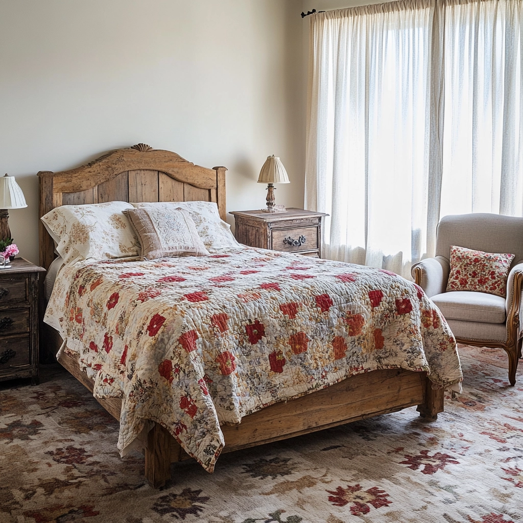 antique farmhouse bedroom 3