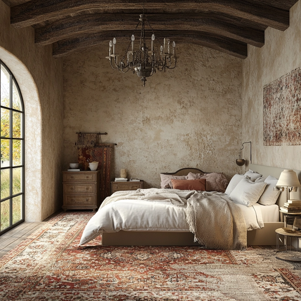 antique farmhouse bedroom 38