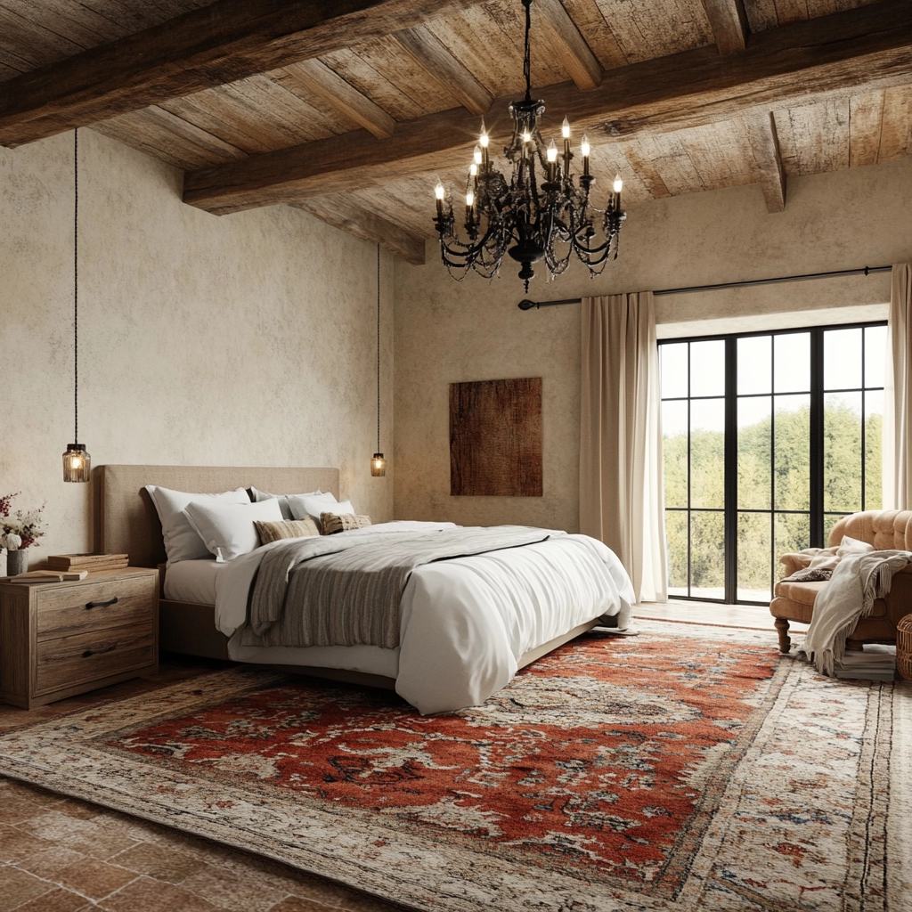 antique farmhouse bedroom 39