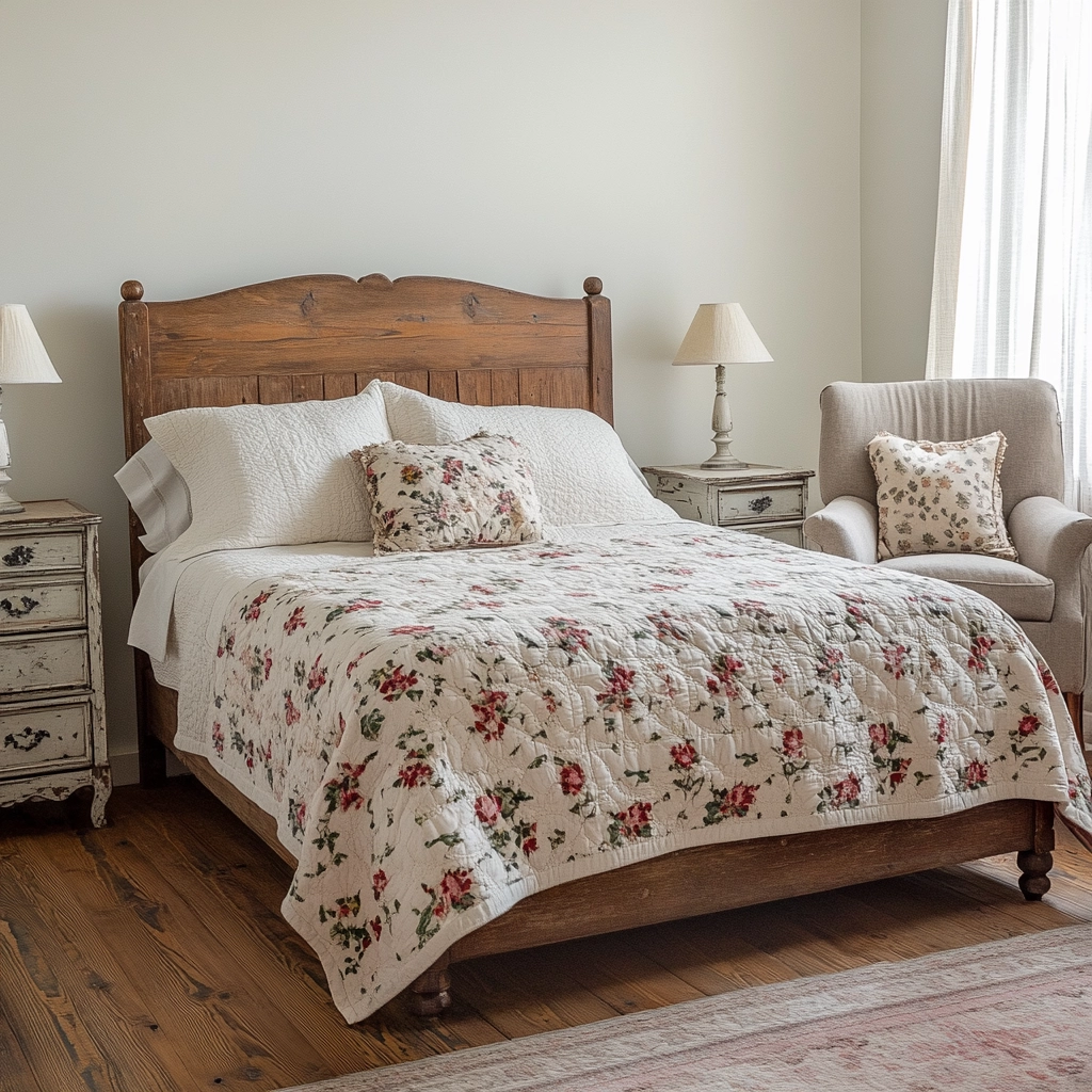 antique farmhouse bedroom 4