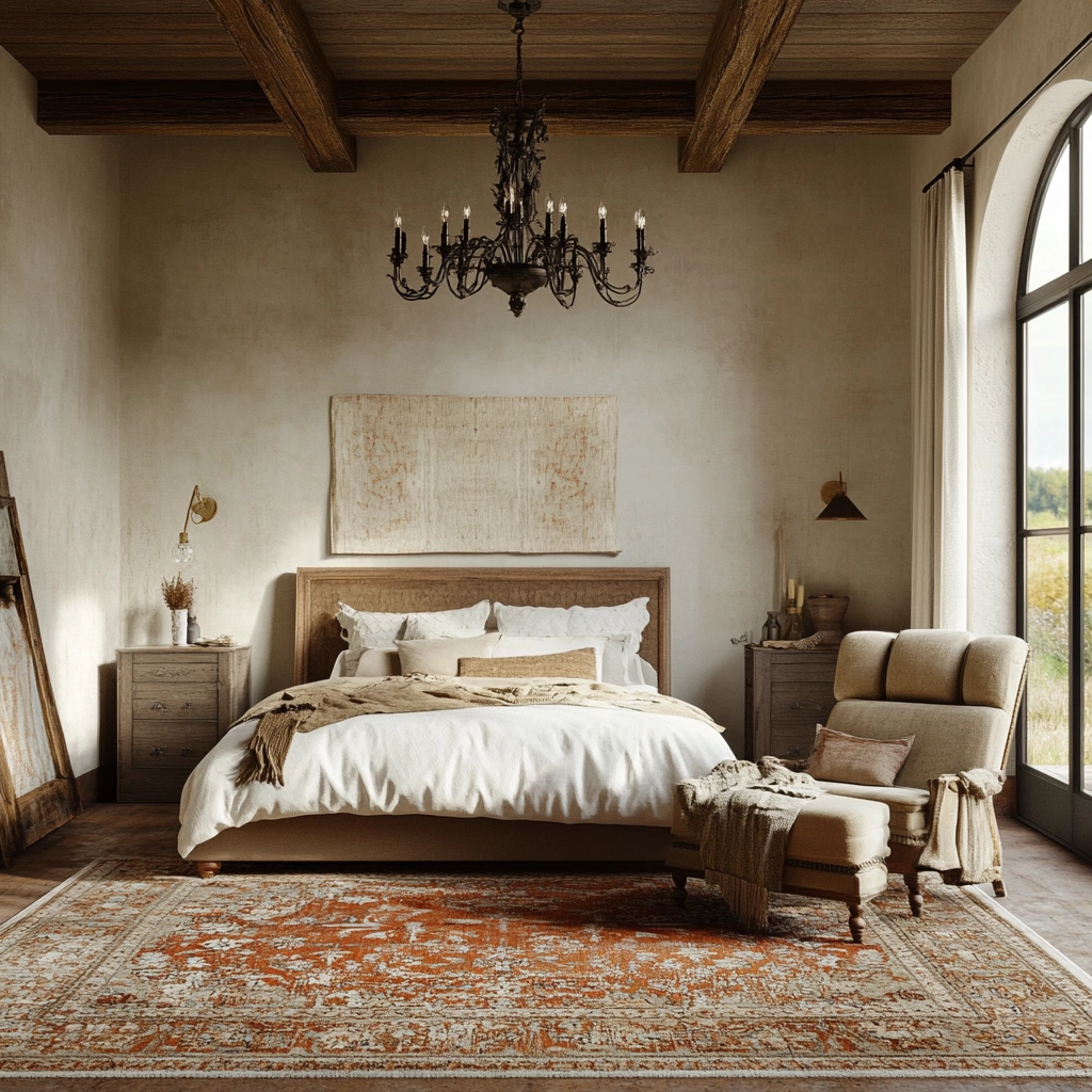 antique farmhouse bedroom 40