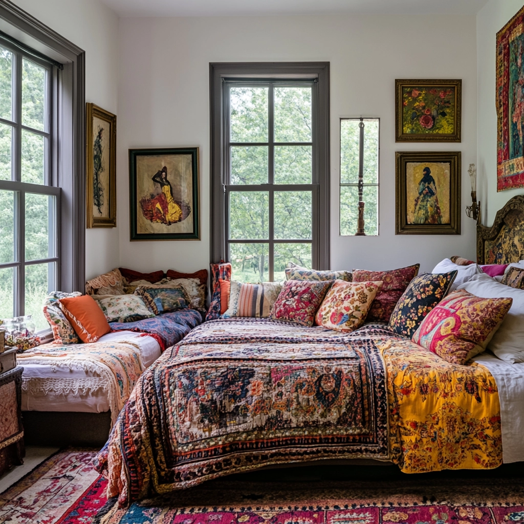 antique farmhouse bedroom 43