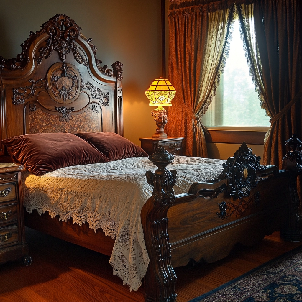 antique farmhouse bedroom 46