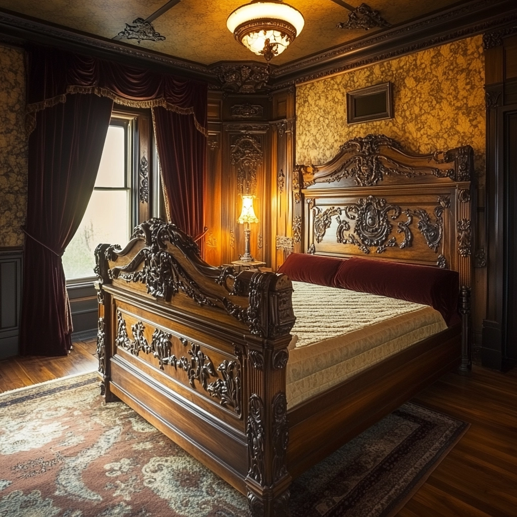 antique farmhouse bedroom 48