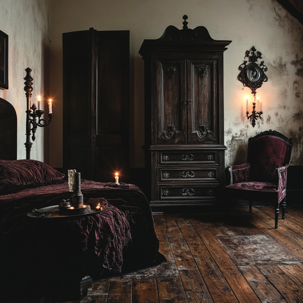 antique farmhouse bedroom 49