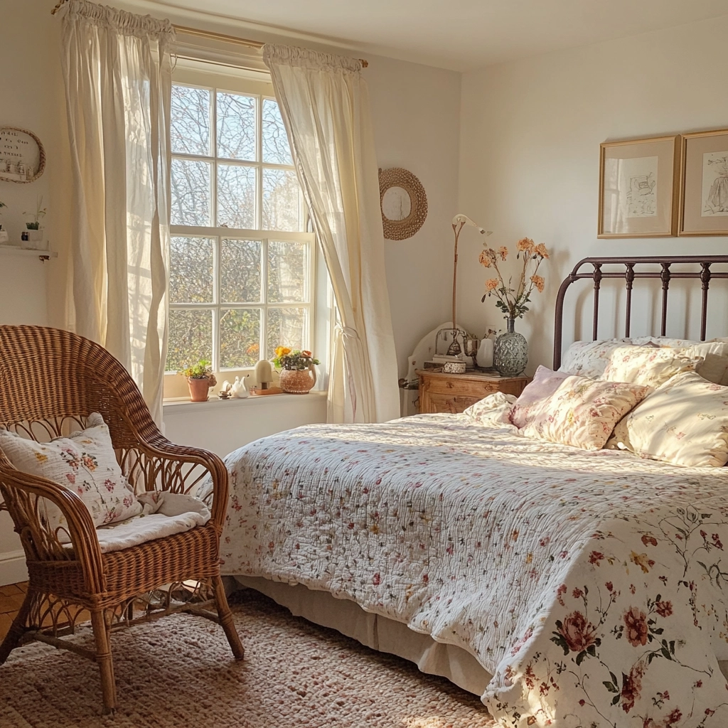 antique farmhouse bedroom 54