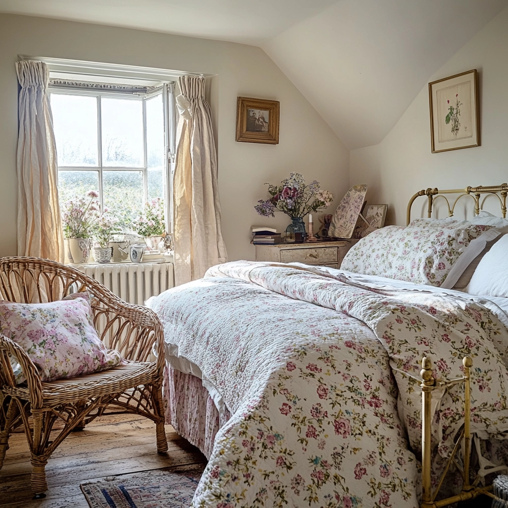 antique farmhouse bedroom 56