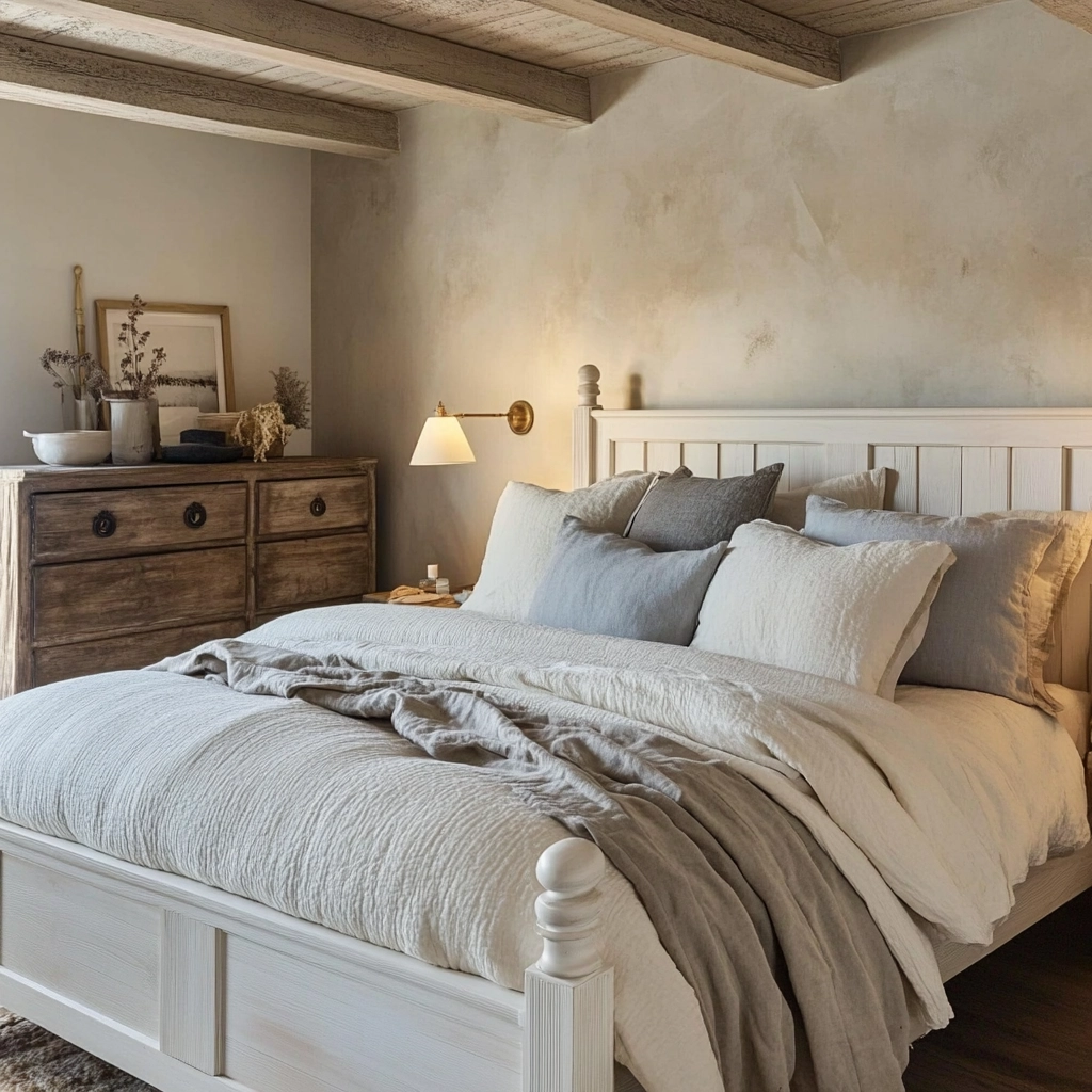 antique farmhouse bedroom 6