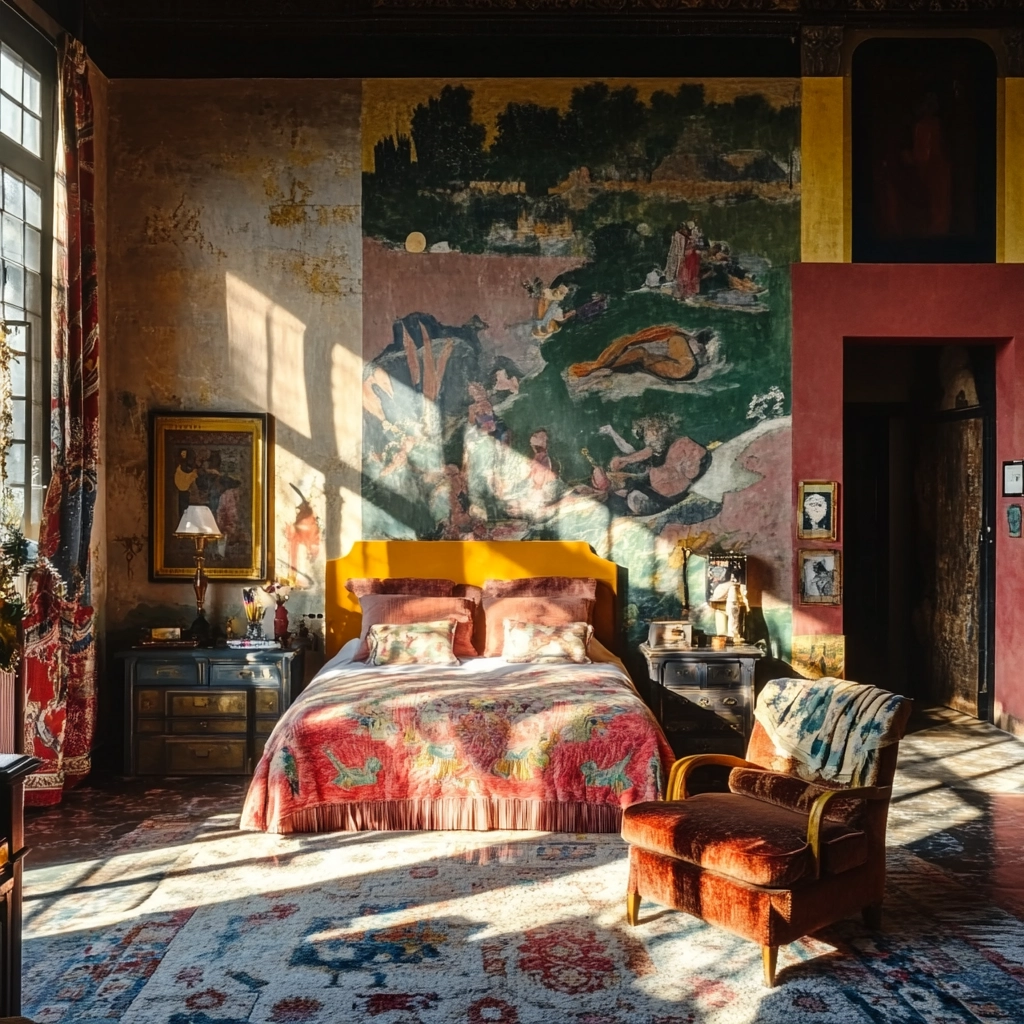 antique farmhouse bedroom 63