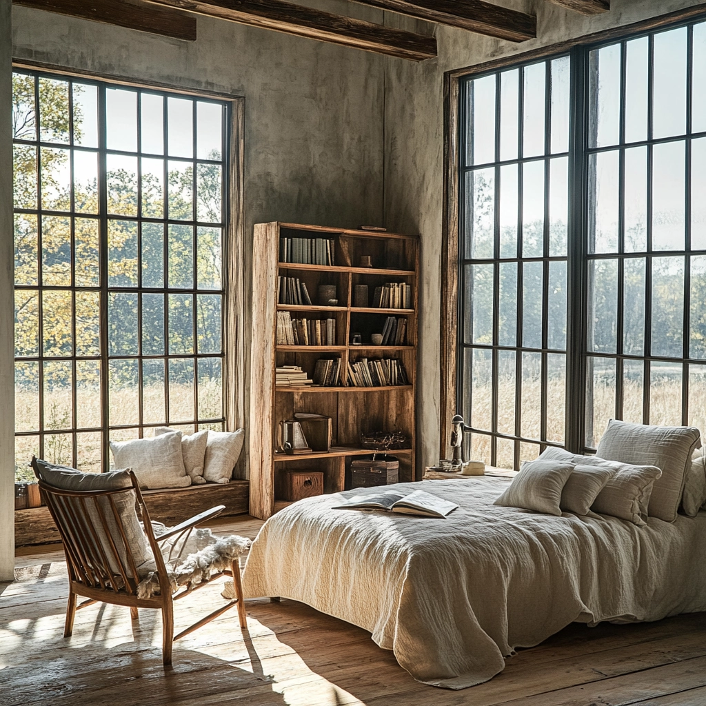 antique farmhouse bedroom 73