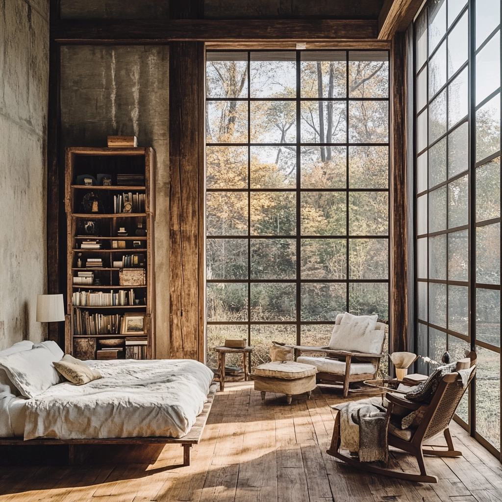 antique farmhouse bedroom 75