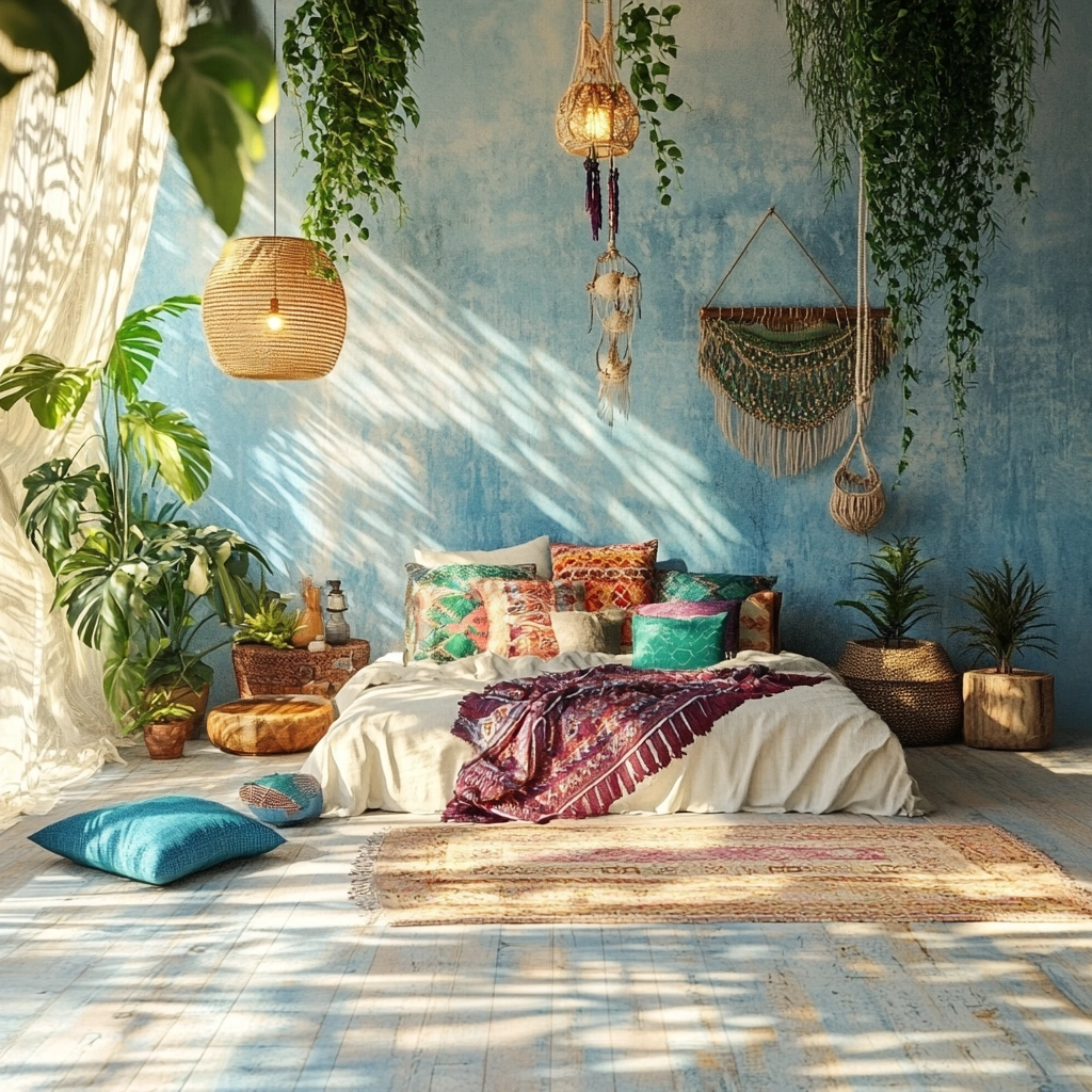 beachy farmhouse bedroom 16