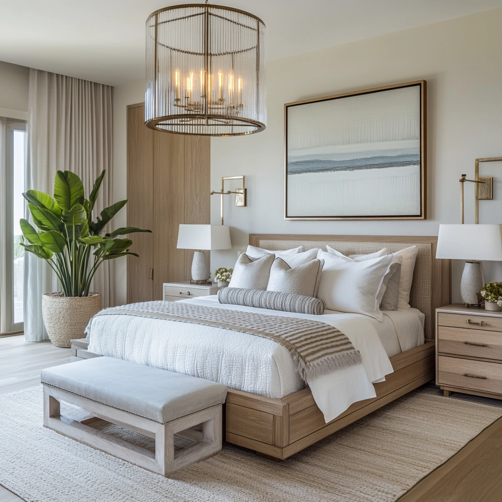 beachy farmhouse bedroom 17