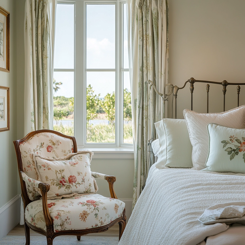 beachy farmhouse bedroom 21