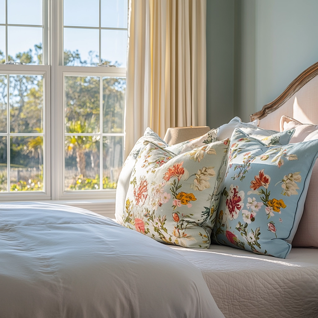 beachy farmhouse bedroom 22