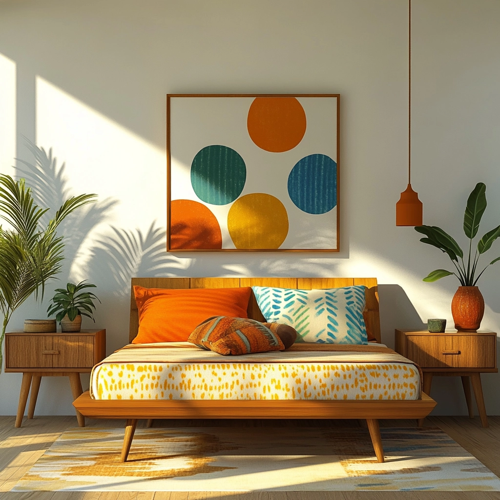beachy farmhouse bedroom 27
