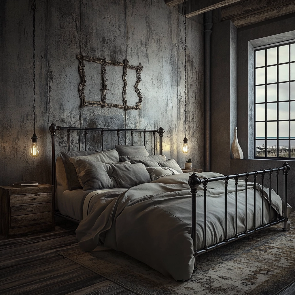 beachy farmhouse bedroom 35