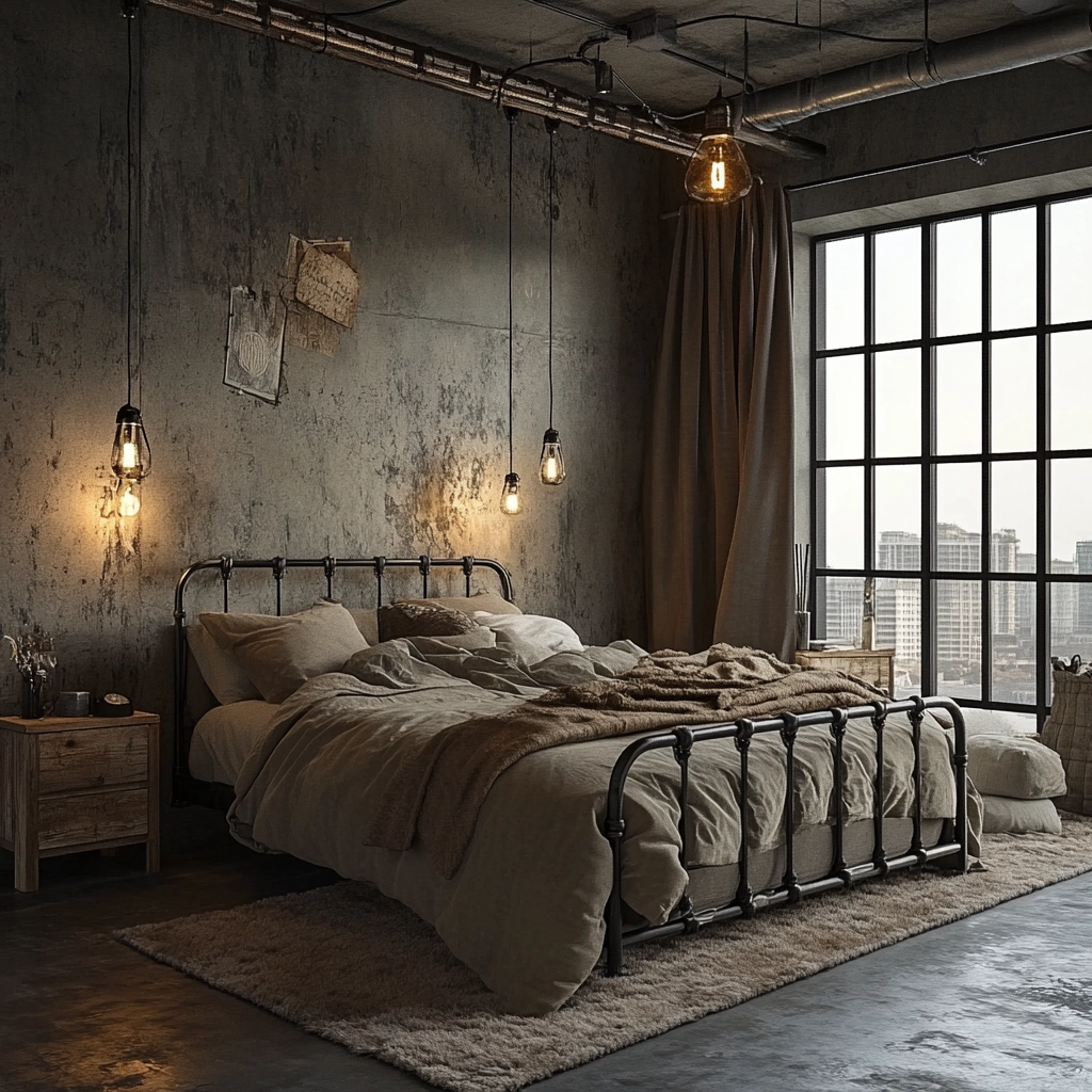 beachy farmhouse bedroom 36