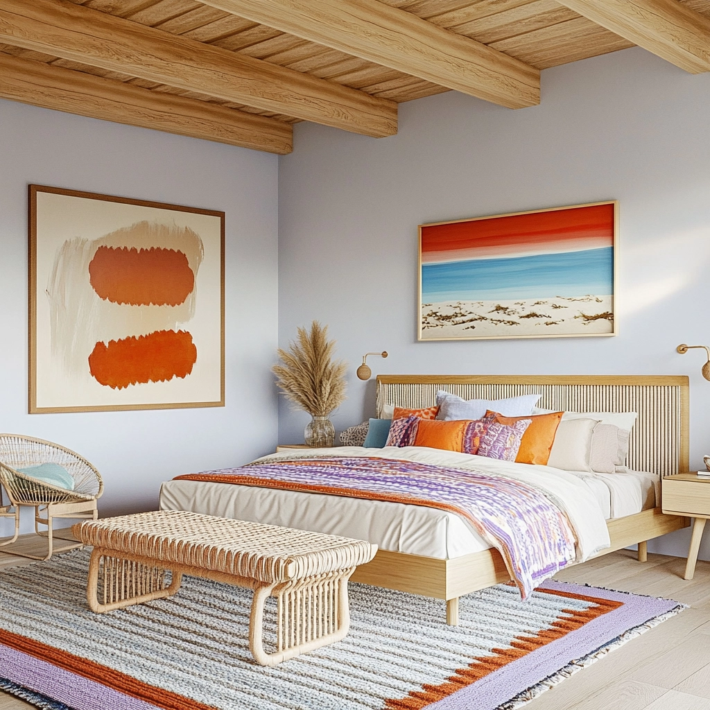 beachy farmhouse bedroom 41