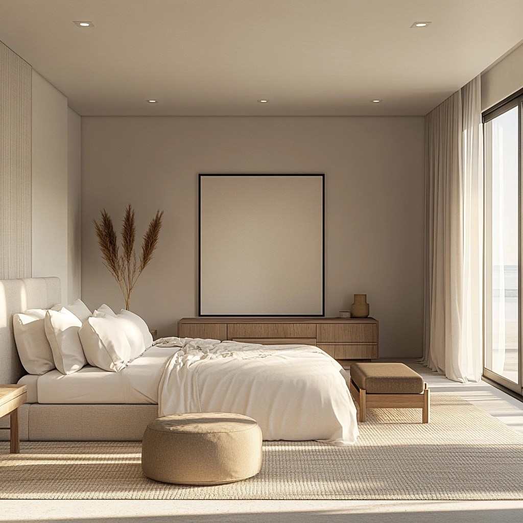 beachy farmhouse bedroom 51
