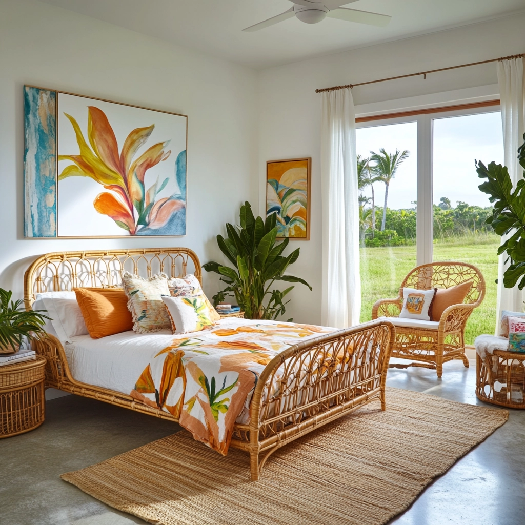 beachy farmhouse bedroom 56