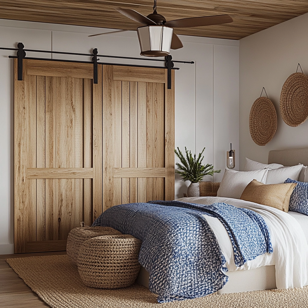 beachy farmhouse bedroom 58