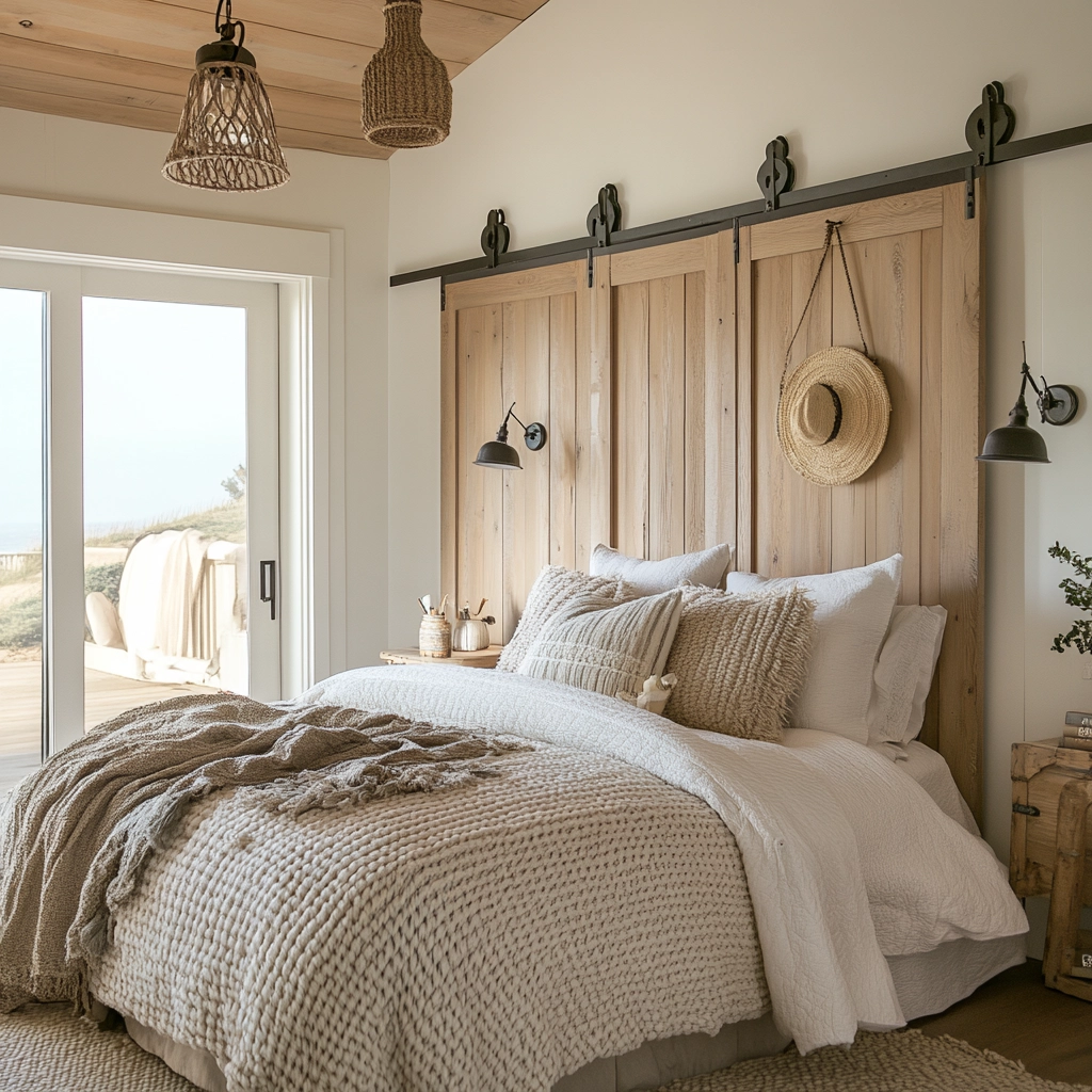 beachy farmhouse bedroom 60