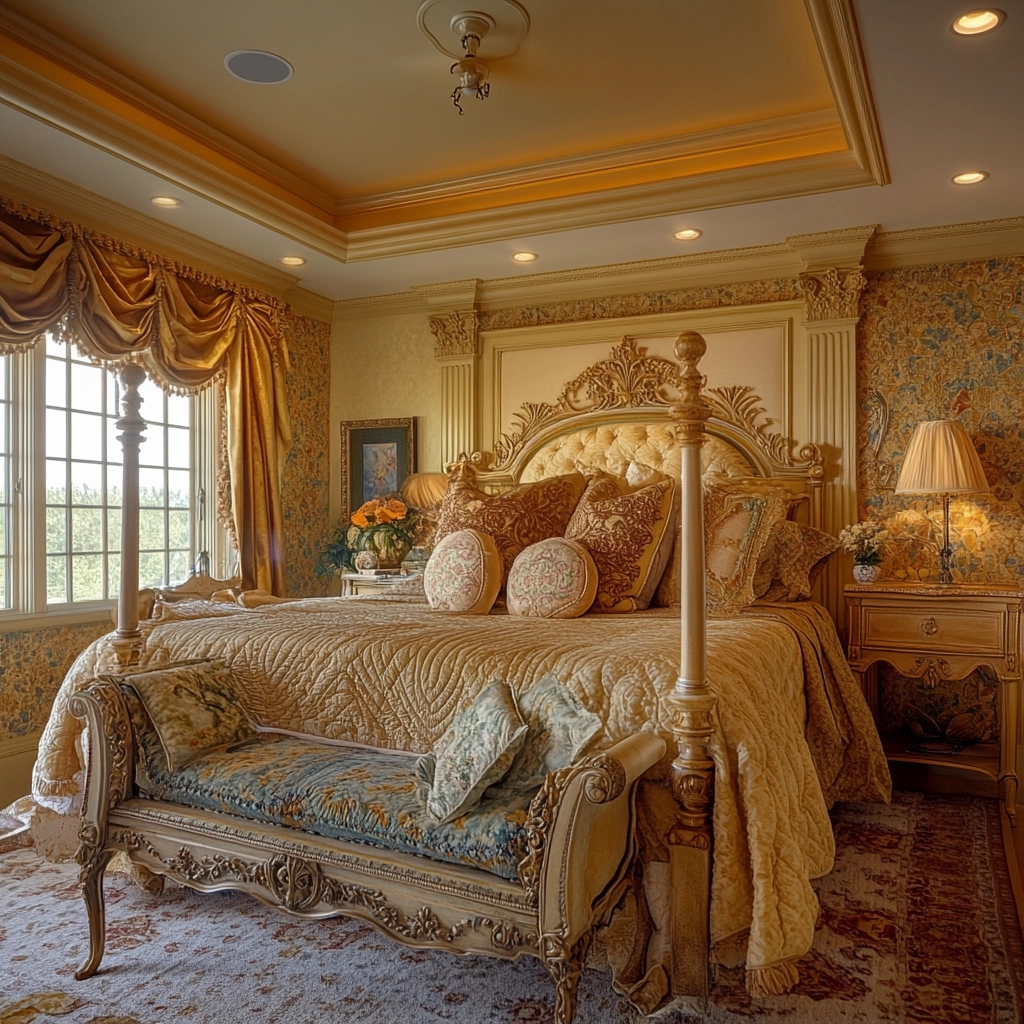 beachy farmhouse bedroom 63