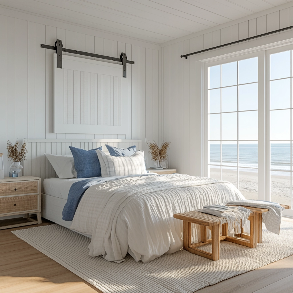 beachy farmhouse bedroom 66
