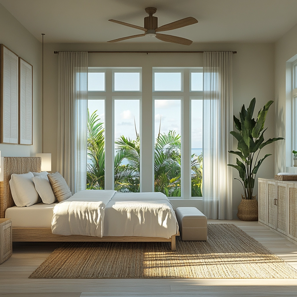 beachy farmhouse bedroom 67