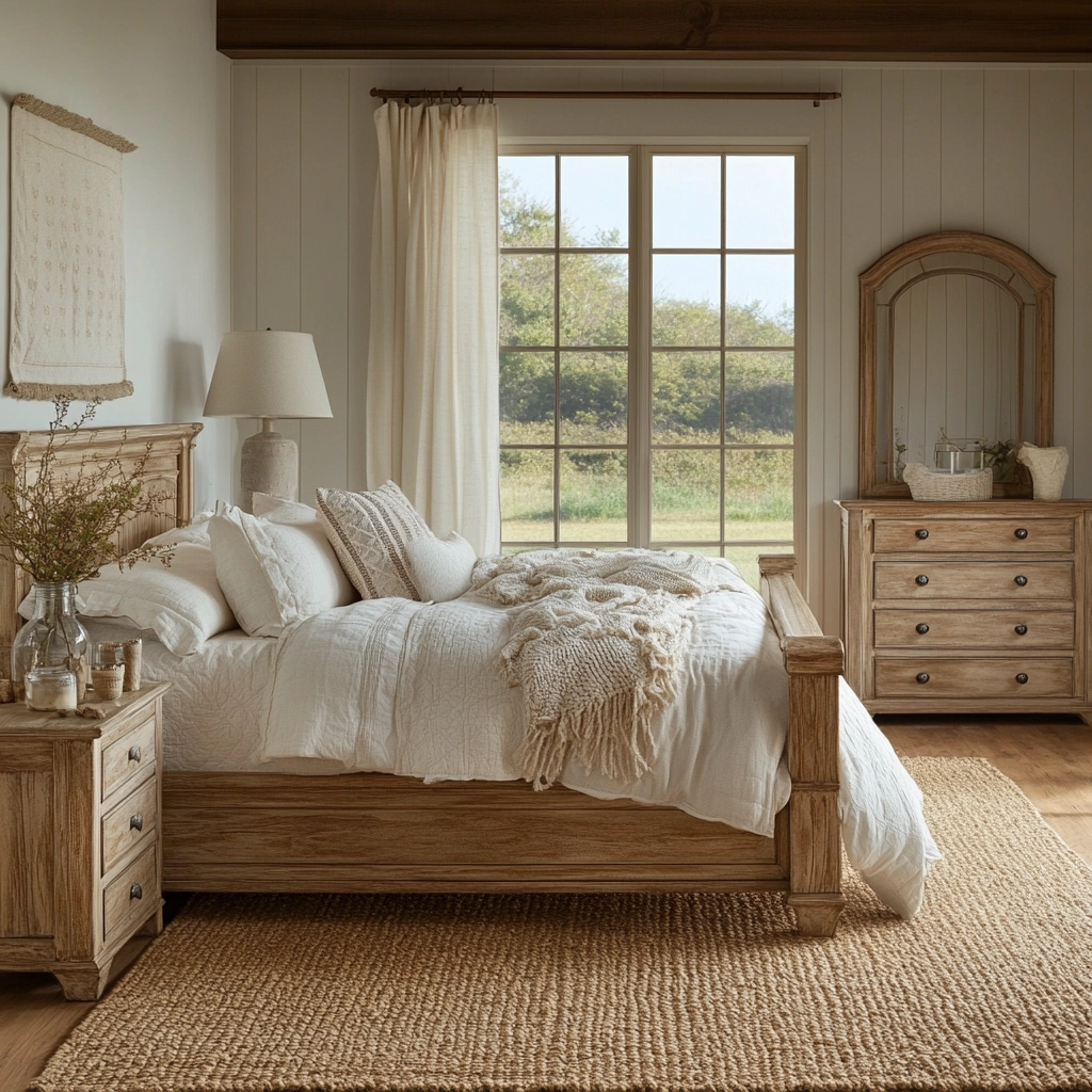 beachy farmhouse bedroom 7