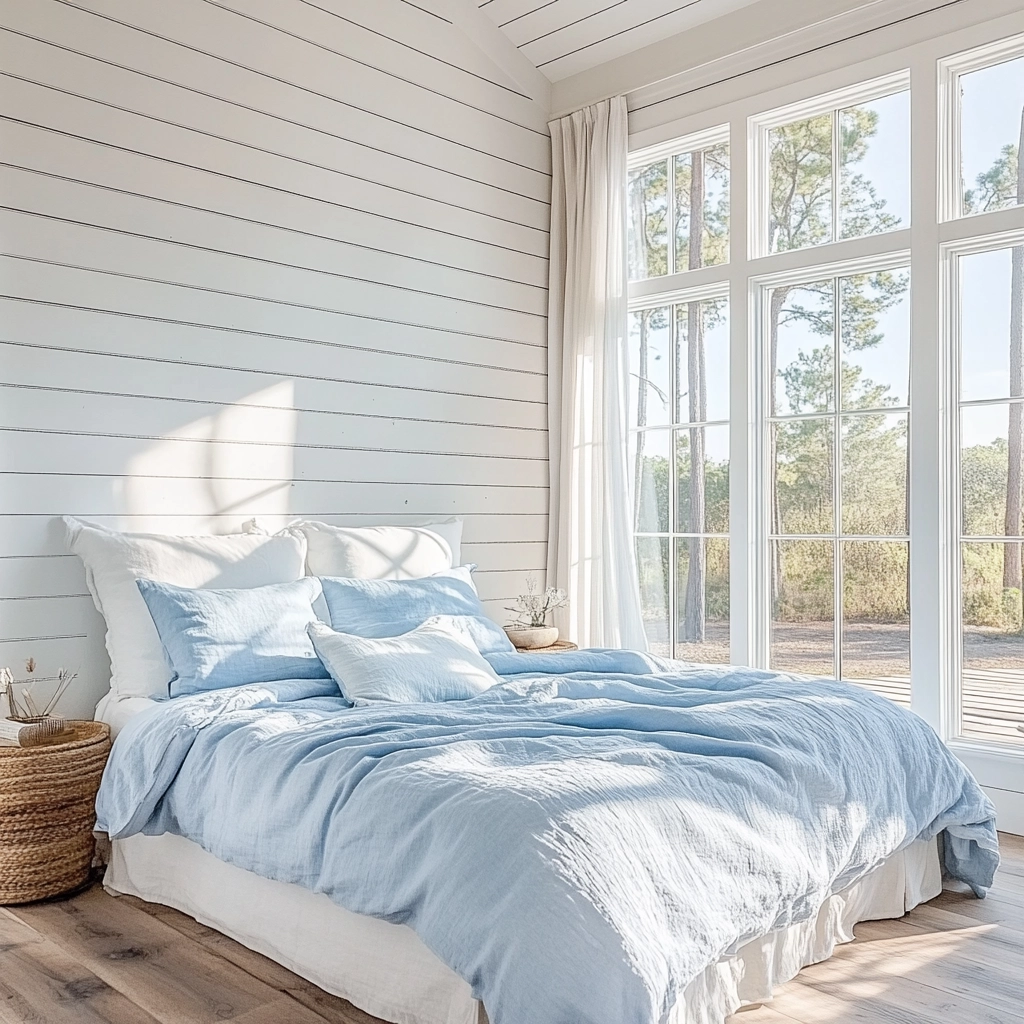 beachy farmhouse bedroom 73