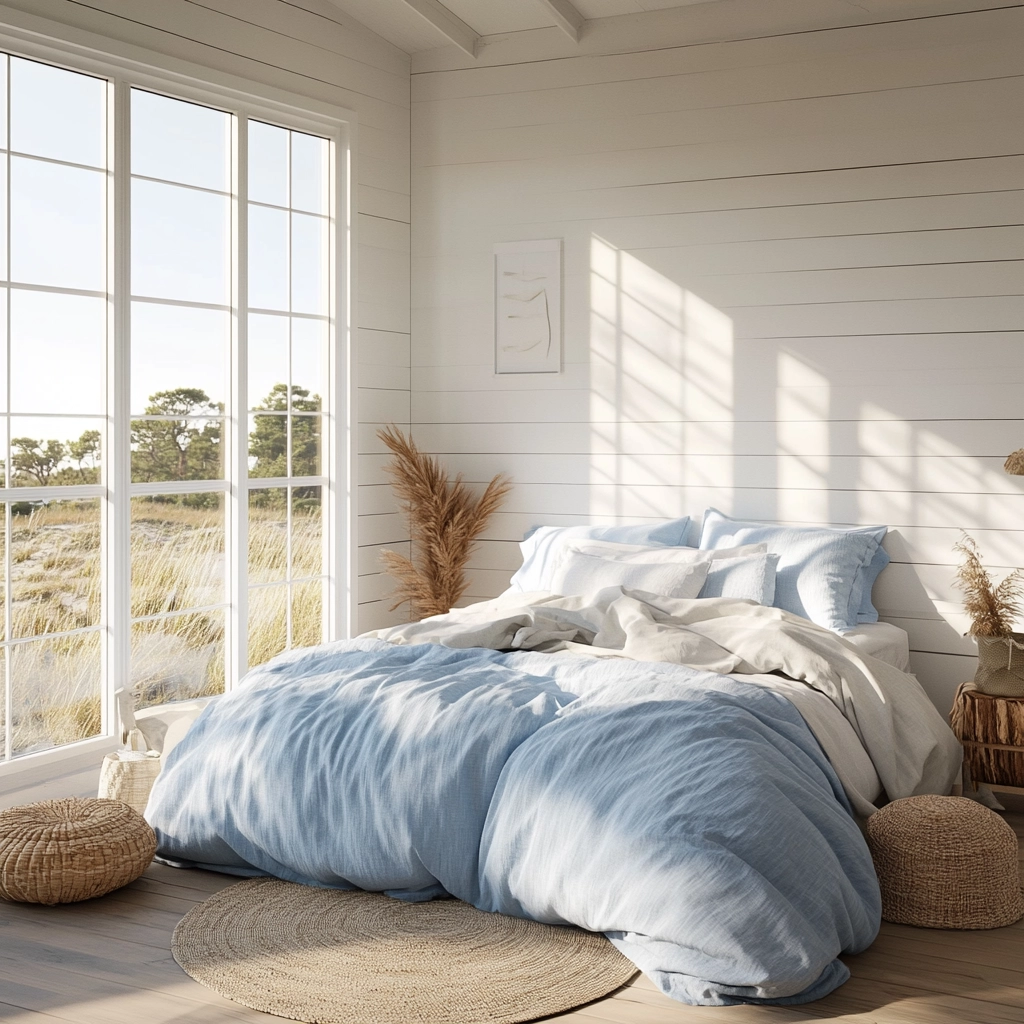 beachy farmhouse bedroom 76