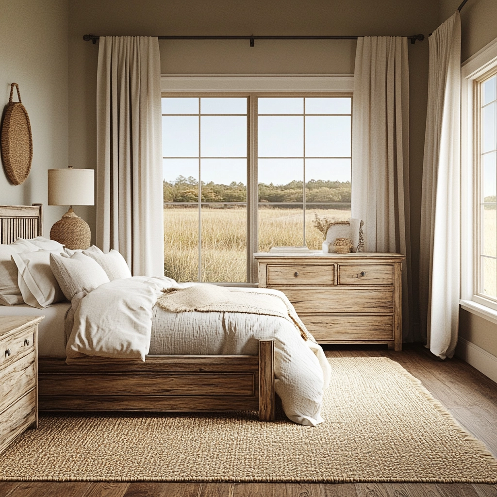 beachy farmhouse bedroom 8