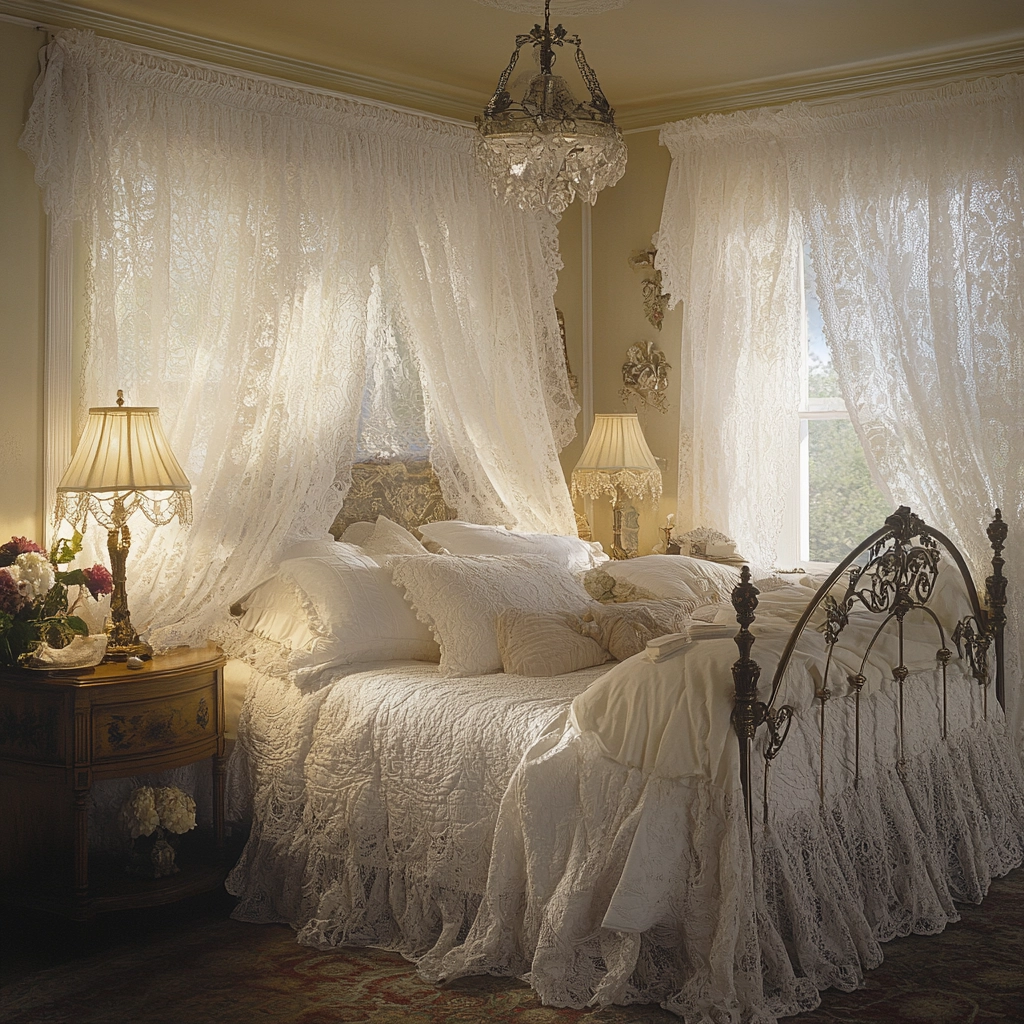 bedroom farmhouse decor 45