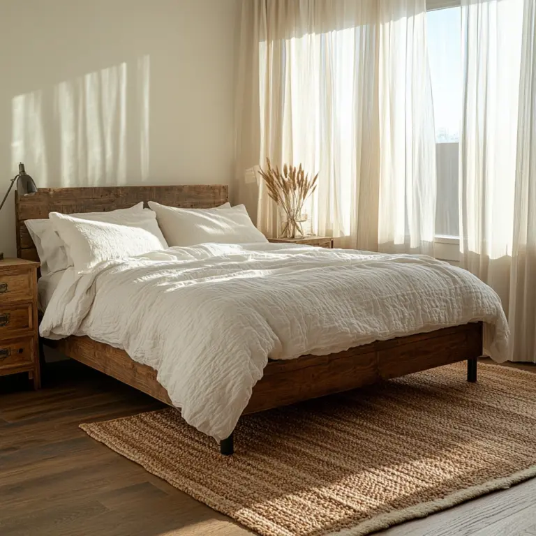 bedroom farmhouse modern 1