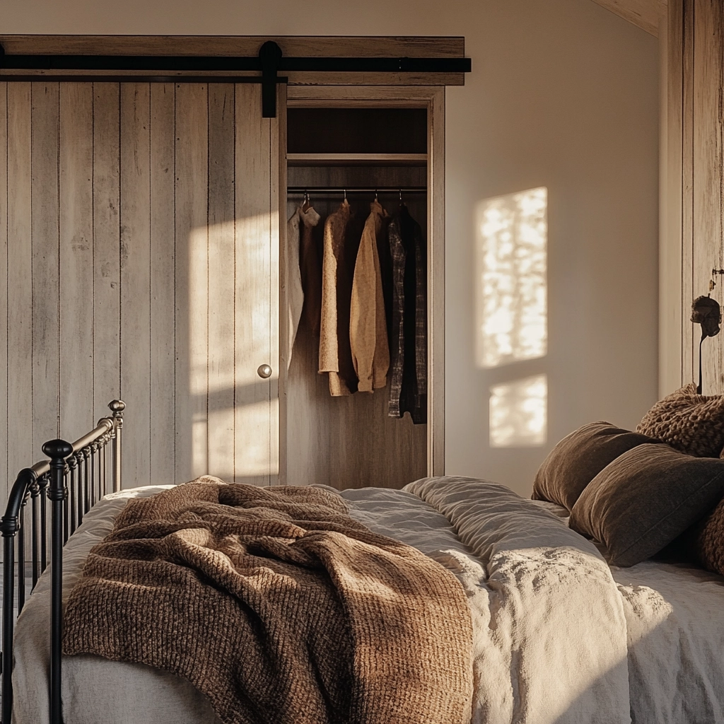 bedroom farmhouse modern 11