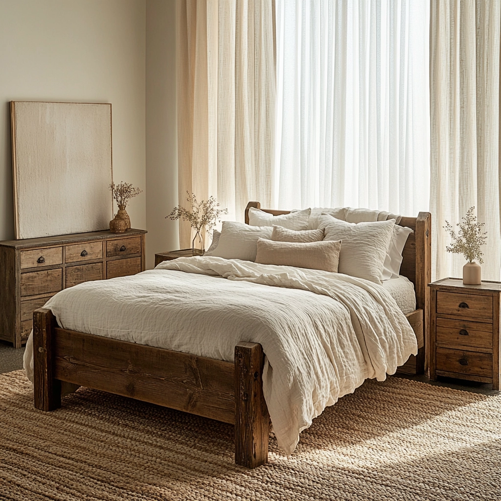 bedroom farmhouse modern 3