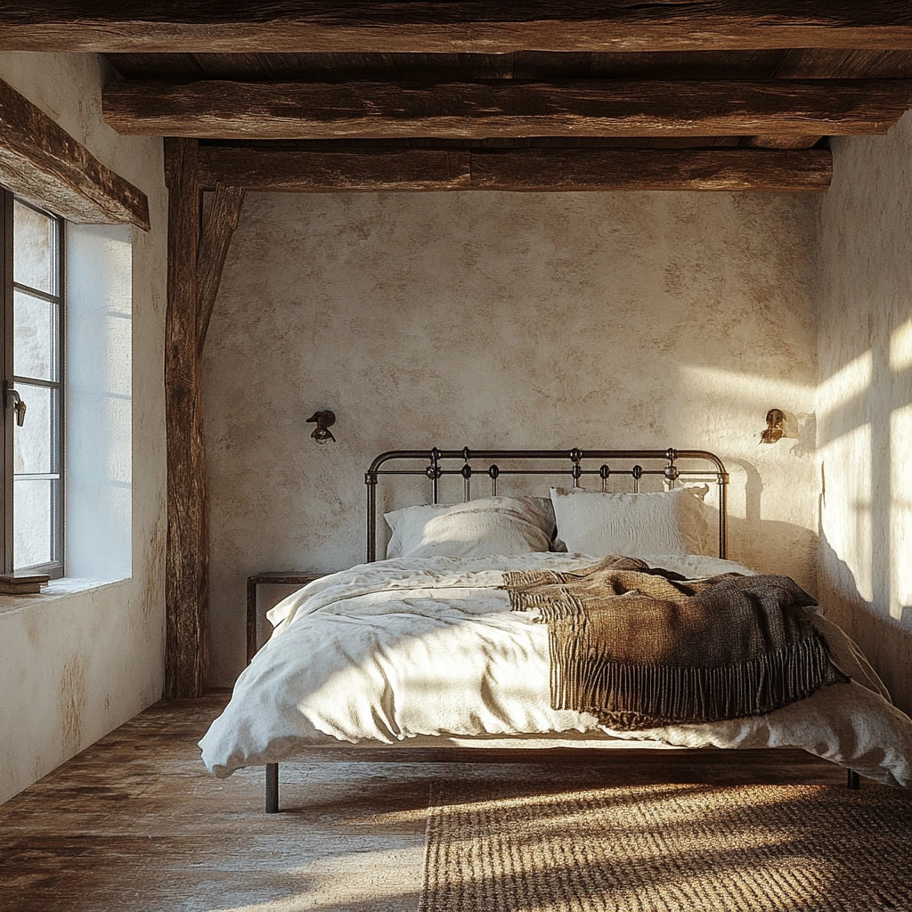 bedroom farmhouse modern 62