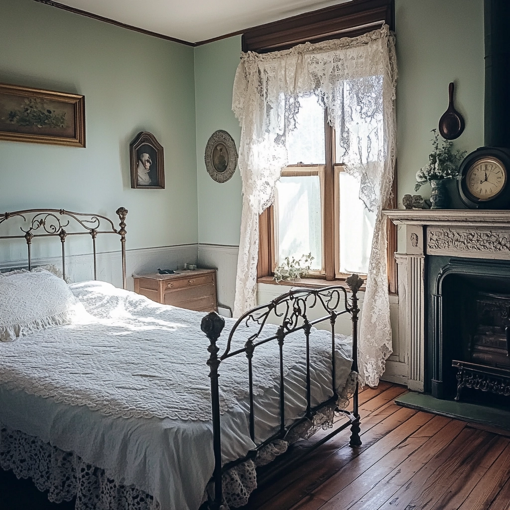 bedroom ideas country farmhouse 29