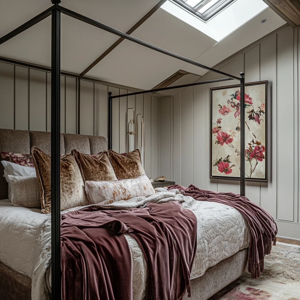 bedroom ideas country farmhouse 43