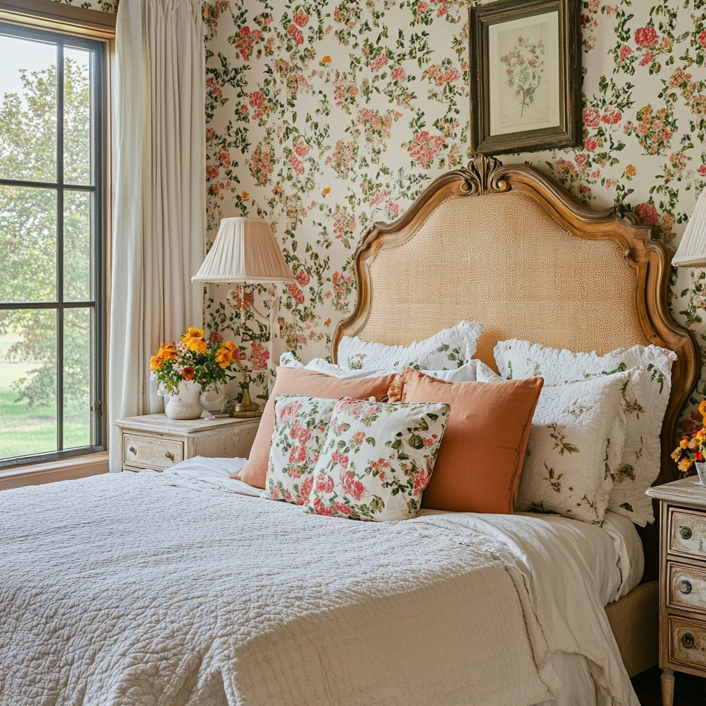 bedroom ideas country farmhouse 57