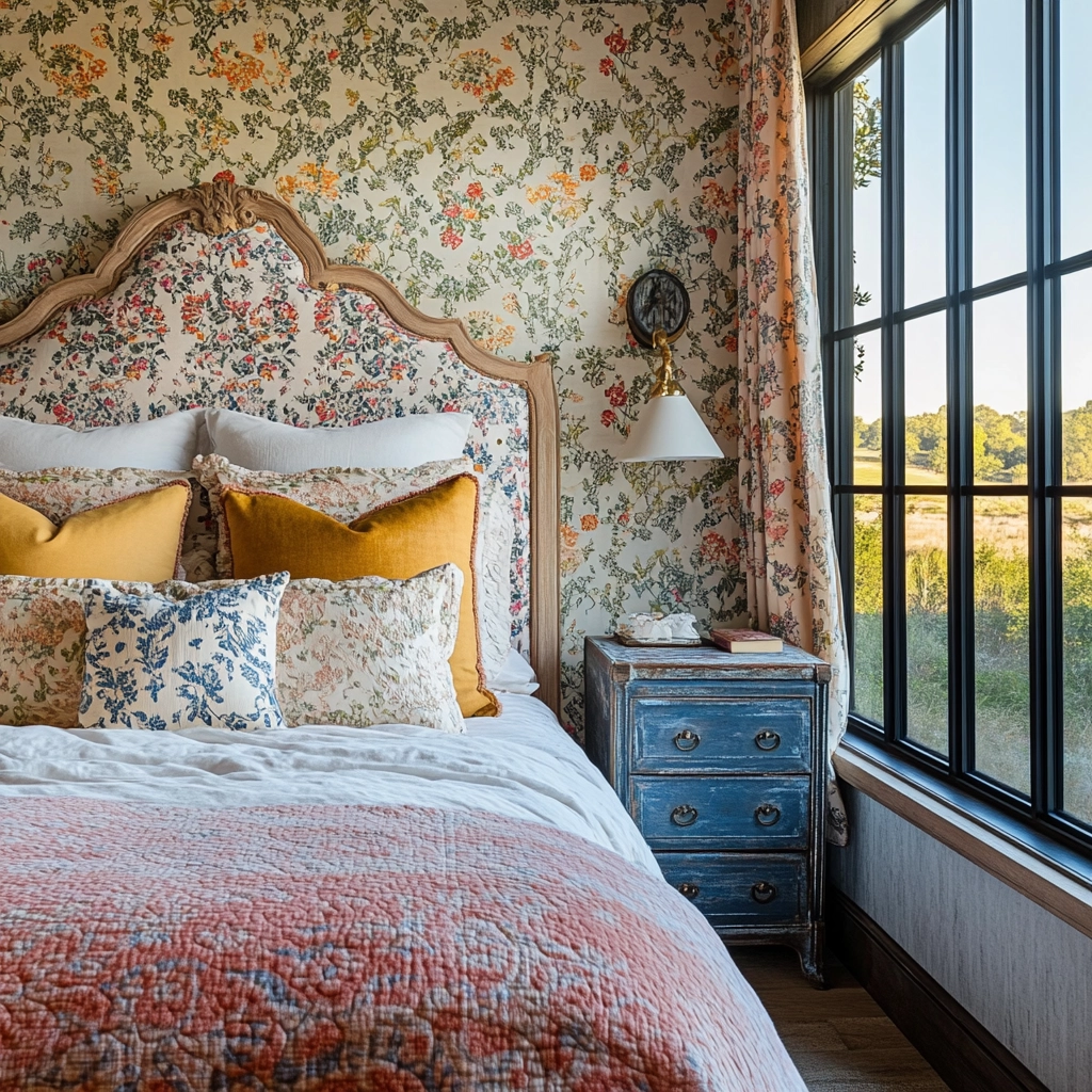 bedroom ideas country farmhouse 60